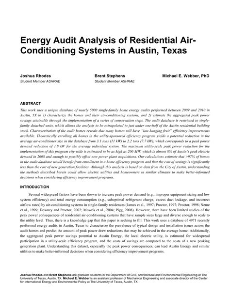 home energy audit austin tx.
